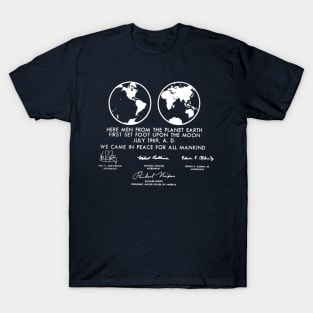 Moon Landing Plate T-Shirt